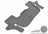 MAXpider Rubber Floor Mats for 2019 2018 2017 2016 2015 2014 2013 2012 2011 Ford Explorer [Covers Rear (3rd) Row, Gray] L1FR03631501