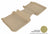 MAXpider Rubber Floor Mats for 2019 2018 2017 2016 2015 2014 2013 2012 2011 2010 2009 Ford Flex [Covers Rear (2nd) Row, Tan] L1FR05121502