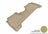 MAXpider Rubber Floor Mats for C-Max/Escape [Covers Rear (2nd) Row, Tan] L1FR05621502