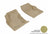 MAXpider Rubber Floor Mats for Fusion/MKZ [Covers Front Row, Tan] L1FR06011502