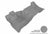 MAXpider Rubber Floor Mats for F-250 Super Duty/F-350 Super Duty [Covers Front Row, Gray] L1FR06611501