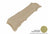 MAXpider Rubber Floor Mats for F-250 Super Duty/F-350 Super Duty [Covers Rear (2nd) Row, Tan] L1FR07021502