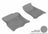 MAXpider Rubber Floor Mats for Expedition/Navigator [Covers Front Row, Gray] L1FR07611501
