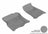 MAXpider Rubber Floor Mats for Expedition/Navigator [Covers Front Row, Gray] L1FR07711501