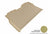 MAXpider Rubber Floor Mats for 2021 2020 2019 2018 2017 2016 2015 Ford F-150 [Covers Rear (2nd) Row, Tan] L1FR08321502