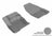 MAXpider Rubber Floor Mats for 2021 2020 2019 2018 2017 2016 2015 Ford Edge [Covers Front Row, Gray] L1FR09311501