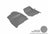 MAXpider Rubber Floor Mats for F-250 Super Duty/F-350 Super Duty [Covers Front Row, Gray] L1FR10711501