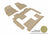 MAXpider Rubber Floor Mats for Acadia/Acadia Limited [Covers Front & Both Rear Rows, Tan] L1GM01201502