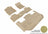 MAXpider Rubber Floor Mats for 2020 2019 2018 2017 2016 2015 GMC Yukon XL [Covers Front & Both Rear Rows, Tan] L1GM01501502