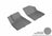 MAXpider Rubber Floor Mats for Blazer/Acadia [Covers Front Row, Gray] L1GM02111501