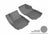 MAXpider Rubber Floor Mats for 2021 2020 2019 2018 GMC Terrain [Covers Front Row, Gray] L1GM02311501