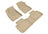 MAXpider Rubber Floor Mats for 2021 2020 2019 2018 2017 GMC Acadia [Covers Front & Rear Row, Tan] L1GM02701502