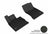 MAXpider Rubber Floor Mats for 2021 2020 2019 2018 2017 Genesis G90 [Covers Front Row, Black] L1GS00111509