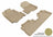 MAXpider Rubber Floor Mats for 2011 2010 2009 2008 2007 Honda CR-V [Covers Front & Rear Row, Tan] L1HD00601502