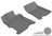 MAXpider Rubber Floor Mats for 2012 2011 2010 2009 2008 Honda Accord [Covers Front Row, Gray] L1HD00811501