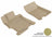 MAXpider Rubber Floor Mats for 2012 2011 2010 2009 2008 Honda Accord [Covers Front Row, Tan] L1HD00811502