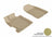 MAXpider Rubber Floor Mats for 2011 2010 2009 2008 2007 2006 Honda Civic [Covers Front Row, Tan] L1HD01211502