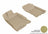 MAXpider Rubber Floor Mats for 2014 2013 2012 2011 2010 Honda Insight [Covers Front Row, Tan] L1HD02311502
