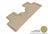 MAXpider Rubber Floor Mats for 2014 2013 2012 2011 2010 Honda Insight [Covers Rear (2nd) Row, Tan] L1HD02321502