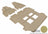 MAXpider Rubber Floor Mats for 2017 2016 2015 2014 2013 2012 2011 Honda Odyssey [Covers Front & Rear Row, Tan] L1HD03801502