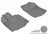 MAXpider Rubber Floor Mats for 2014 2013 2012 2011 2010 2009 2008 2007 2006 Honda Ridgeline [Covers Front Row, Gray] L1HD03911501