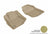 MAXpider Rubber Floor Mats for 2013 2012 2011 2010 2009 Honda Fit [Covers Front Row, Tan] L1HD04211502