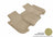 MAXpider Rubber Floor Mats for 2013 2012 2011 2010 2009 Honda Fit [Covers Rear (2nd) Row, Tan] L1HD04221502