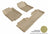 MAXpider Rubber Floor Mats for 2016 2015 2014 2013 2012 Honda CR-V [Covers Front & Rear Row, Tan] L1HD04301502