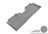 MAXpider Rubber Floor Mats for 2016 2015 2014 2013 2012 Honda CR-V [Covers Rear (2nd) Row, Gray] L1HD04321501