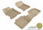 MAXpider Rubber Floor Mats for 2017 2016 2015 2014 2013 Honda Accord [Covers Front & Rear Row, Tan] L1HD04801502