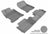 MAXpider Rubber Floor Mats for 2017 2016 2015 2014 2013 Honda Accord [Covers Front & Rear Row, Gray] L1HD04901501
