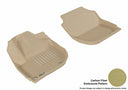 MAXpider Rubber Floor Mats for Fit/HR-V [Covers Front Row, Tan] L1HD05511502