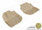 MAXpider Rubber Floor Mats for Fit/HR-V [Covers Front Row, Tan] L1HD05511502