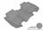 MAXpider Rubber Floor Mats for 2020 2019 2018 2017 2016 2015 Honda Fit [Covers Rear (2nd) Row, Gray] L1HD05521501