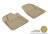 MAXpider Rubber Floor Mats for 2015 2014 2013 2012 2011 2010 2009 Honda Pilot [Covers Front Row, Tan] L1HD05811502