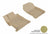 MAXpider Rubber Floor Mats for 2015 2014 Honda Civic [Covers Front Row, Tan] L1HD06311502