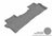 MAXpider Rubber Floor Mats for Passport/Pilot [Covers Rear (2nd) Row, Gray] L1HD07321501
