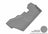 MAXpider Rubber Floor Mats for 2022 2021 2020 2019 2018 2017 2016 Honda Pilot [Covers Rear (3rd) Row, Gray] L1HD07331501