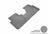 MAXpider Rubber Floor Mats for 2021 2020 2019 2018 2017 Honda CR-V [Covers Rear (2nd) Row, Gray] L1HD08621501