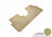 MAXpider Rubber Floor Mats for 2021 2020 2019 2018 2017 Honda CR-V [Covers Rear (2nd) Row, Tan] L1HD08621502
