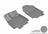 MAXpider Rubber Floor Mats for 2022 2021 2020 2019 2018 Honda Odyssey [Covers Front Row, Gray] L1HD09111501