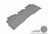MAXpider Rubber Floor Mats for 2022 2021 2020 2019 2018 Honda Odyssey [Covers Rear (2nd) Row, Gray] L1HD09121501