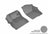MAXpider Rubber Floor Mats for 2021 2020 2019 2018 Honda Accord [Covers Front Row, Gray] L1HD09811501