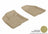 MAXpider Rubber Floor Mats for 2012 2011 2010 2009 2008 2007 Hyundai Veracruz [Covers Front Row, Tan] L1HY00811502