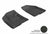 MAXpider Rubber Floor Mats for 2012 2011 2010 2009 2008 2007 Hyundai Veracruz [Covers Front Row, Black] L1HY00811509