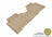 MAXpider Rubber Floor Mats for 2018 2017 2016 2015 2014 2013 Hyundai Santa Fe Sport [Covers Rear (2nd) Row, Tan] L1HY01721502
