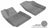 MAXpider Rubber Floor Mats for 2017 2016 2015 2014 2013 2012 Hyundai Veloster [Covers Front Row, Gray] L1HY02011501