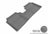 MAXpider Rubber Floor Mats for Elantra/Elantra Coupe [Covers Rear (2nd) Row, Gray] L1HY02121501