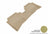 MAXpider Rubber Floor Mats for 2017 2016 2015 2014 2013 2012 Hyundai Accent [Covers Rear (2nd) Row, Tan] L1HY02221502