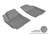 MAXpider Rubber Floor Mats for 2010 2009 2008 2007 Hyundai Elantra [Covers Front Row, Gray] L1HY02911501